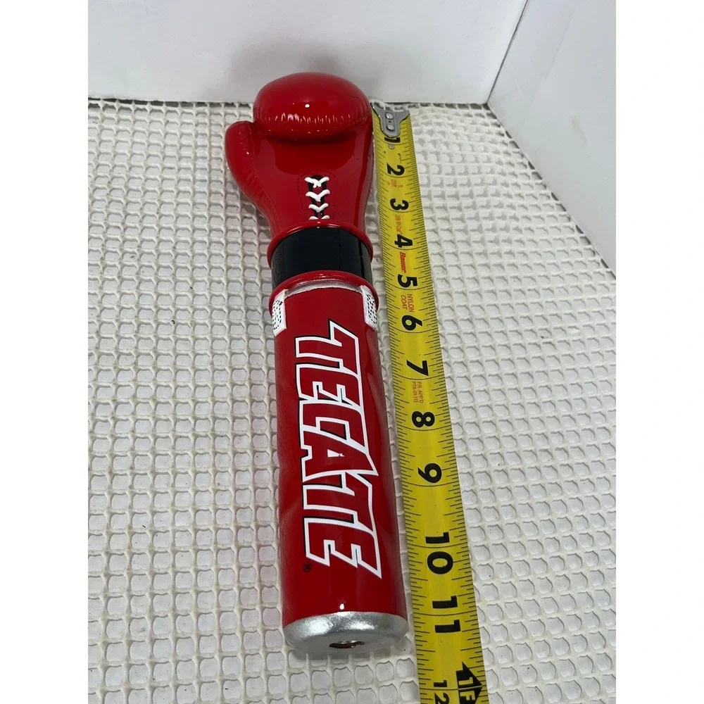 Tecate Beer Boxing Glove Tap Handle ‎ Barware Collectible Red Good condition